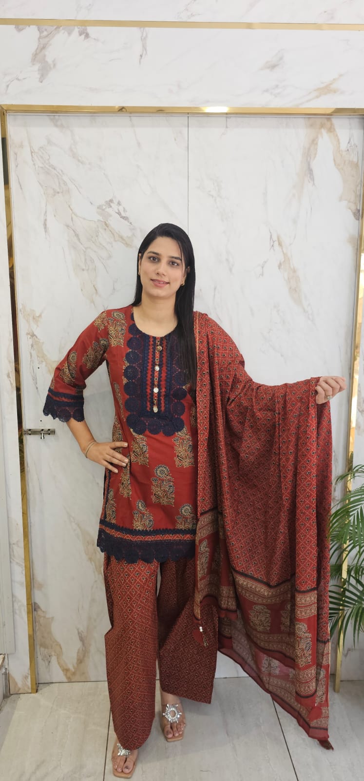Comfortable cotton suit , Item code 9299G