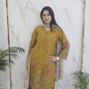 classic karachi wear suit item code : 2277GB